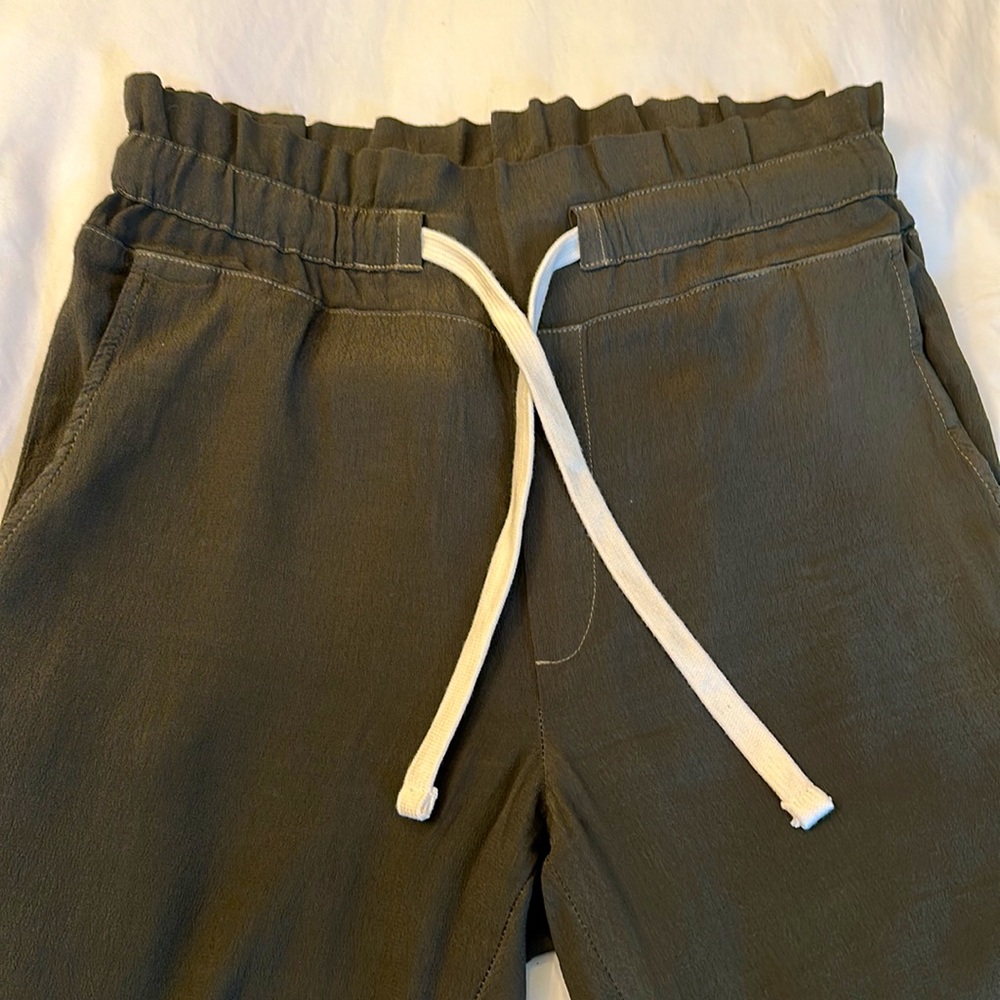 Monrow paperbag crepe pant XS - Picture 2 of 12